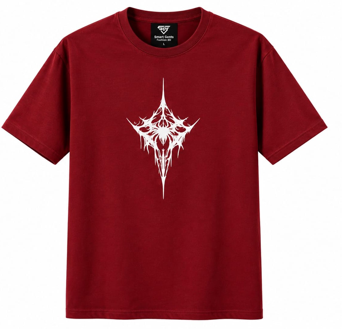 Premium Maroon Graphic T-Shirt